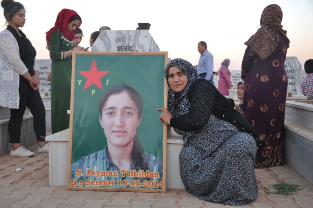Şehîdên berxwedana Kobanê hatin bi bîranîn
