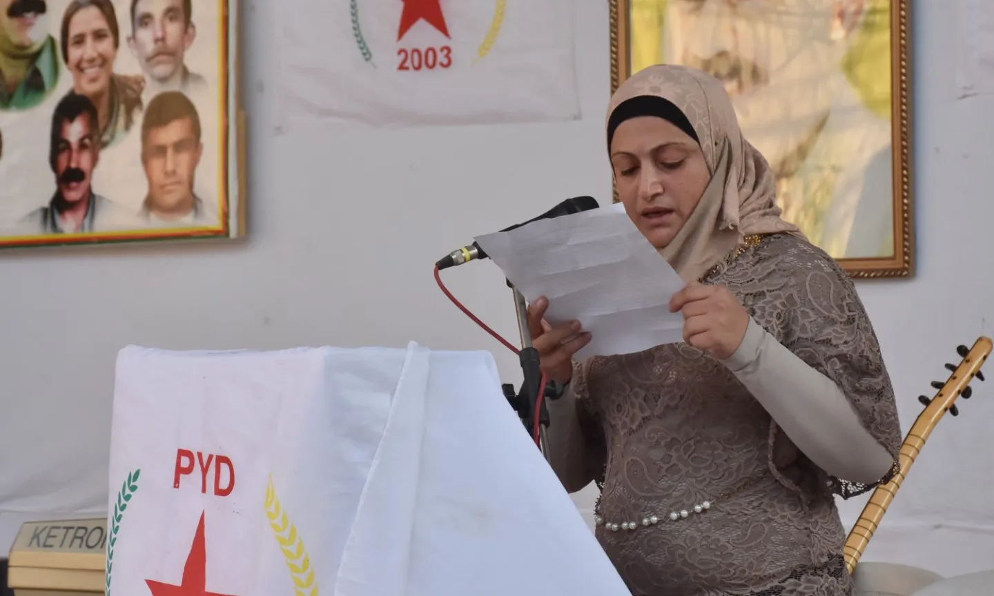 Li Helebê salvegera 15‘emîn a damezirandina PYD‘ê bi coş hate pîrozkirin