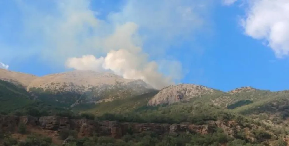 Artêşa Tirk agir bi Çiyayê Zelê xist
