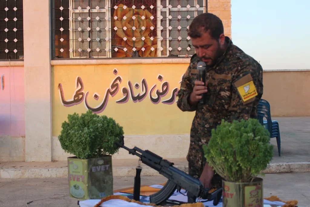 25 şervan tev li Lîwa El-Şemal El-Demoqratî bûn