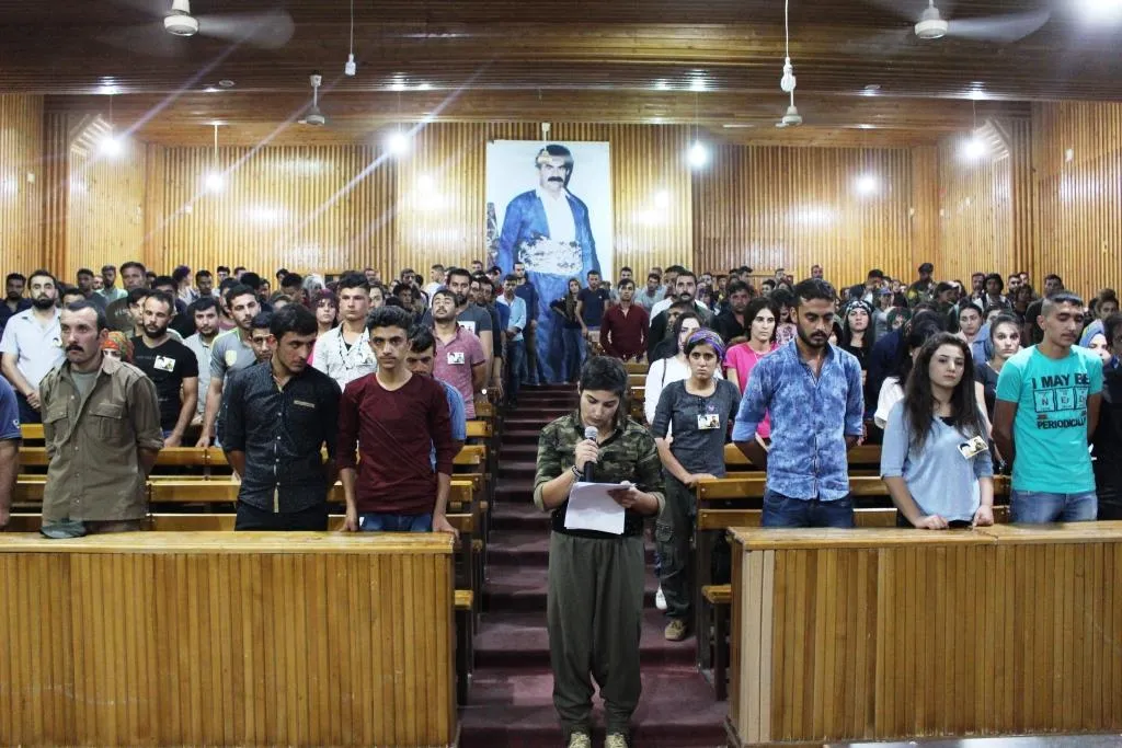 Yekitiya Ciwanên Rojava şehîdên xwe bi bîr anîn