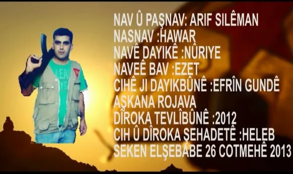 Têkoşer Arif Silêman; pêşengê berxwedana Helebê