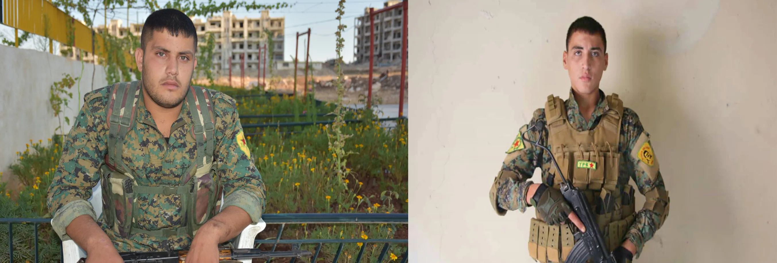 Du birayên ku mohra xwe li berxwedanên Heleb û Efrînê da