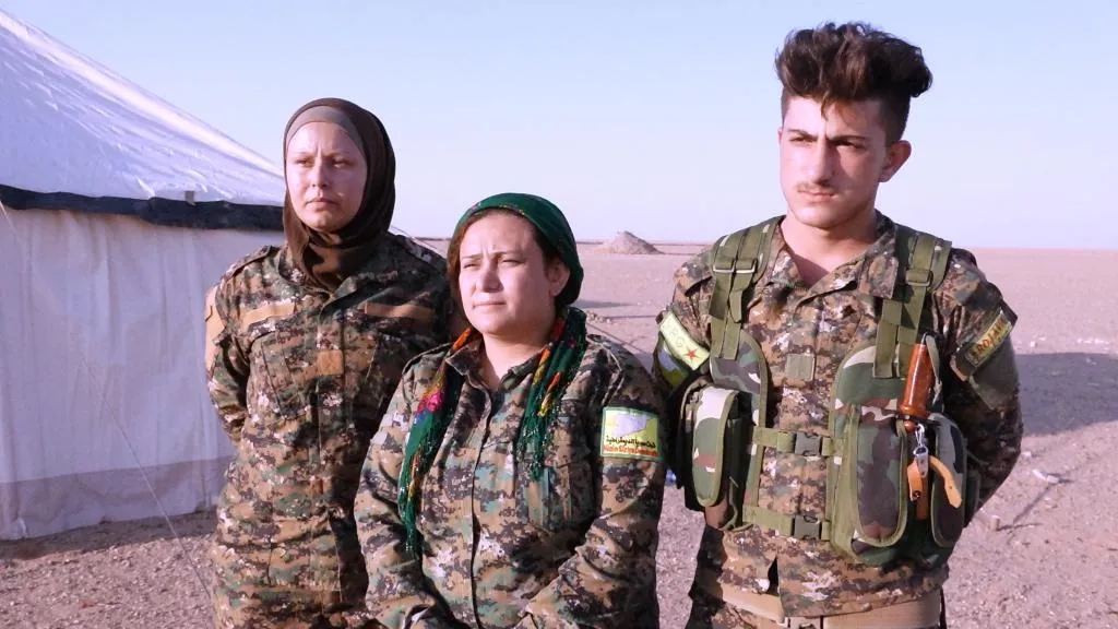 Lîlwa El-Abdullah û endamê MSD`ê rewşa koçberên Hecîn şopandin