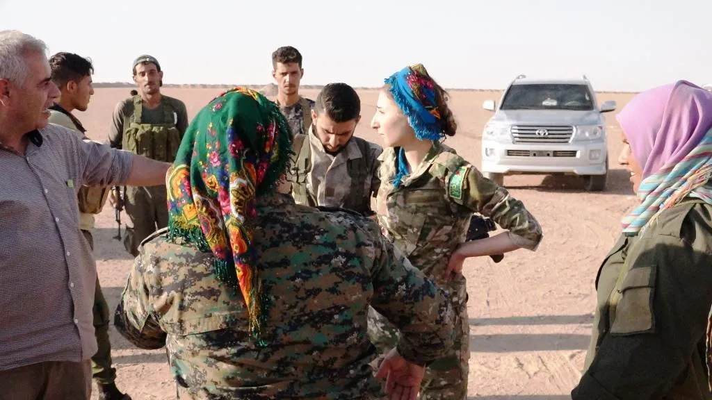 Lîlwa El-Abdullah û endamê MSD`ê rewşa koçberên Hecîn şopandin