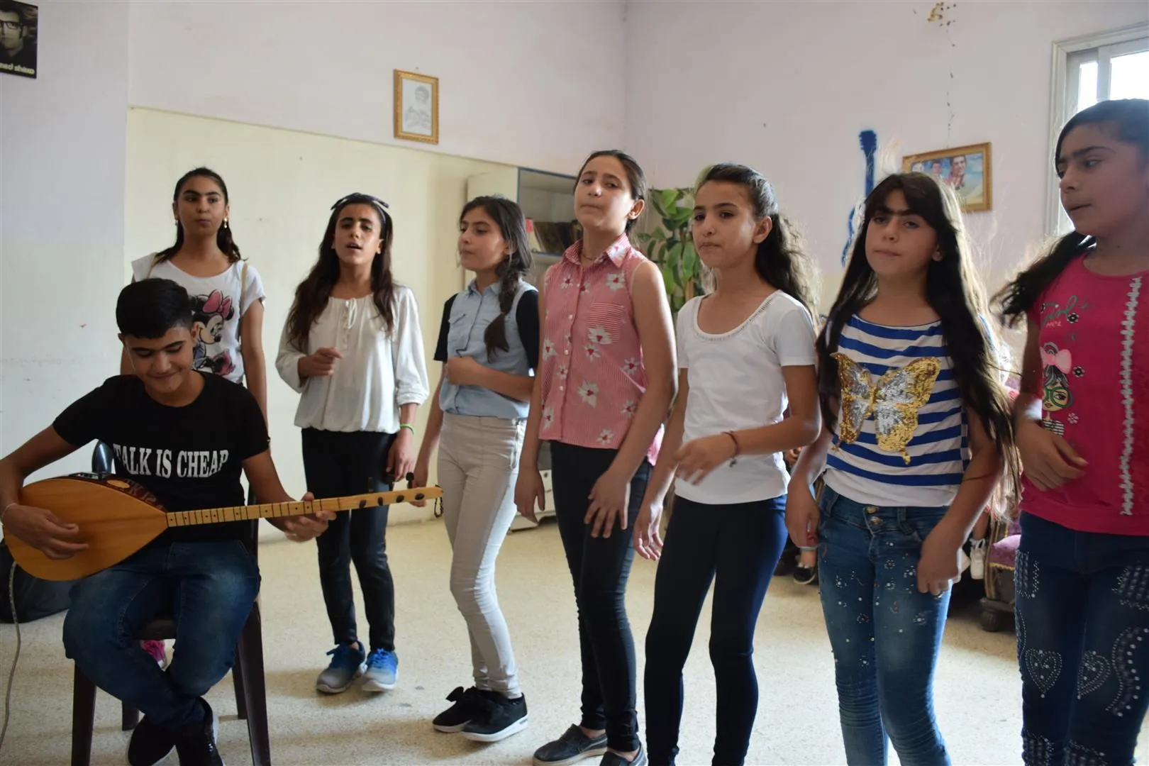 Ji bo zarokan xebatên Navenda Çand û Hunerê ya Xabûrê