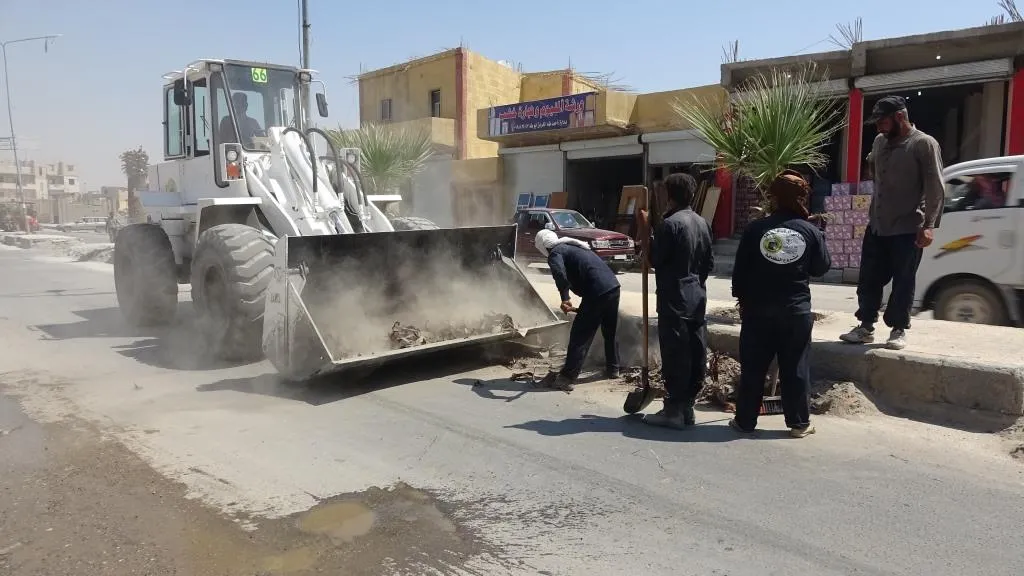 Ruxmî kêmderfetan xebatên Şaredariya Gel a Reqayê