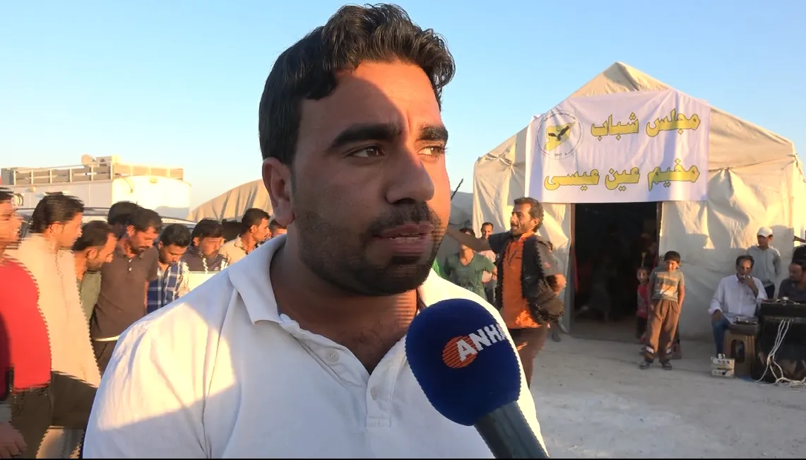 Li kampa Eyn Îsa yekem navenda Meclisa Ciwanan Sûriyê hate vekirin