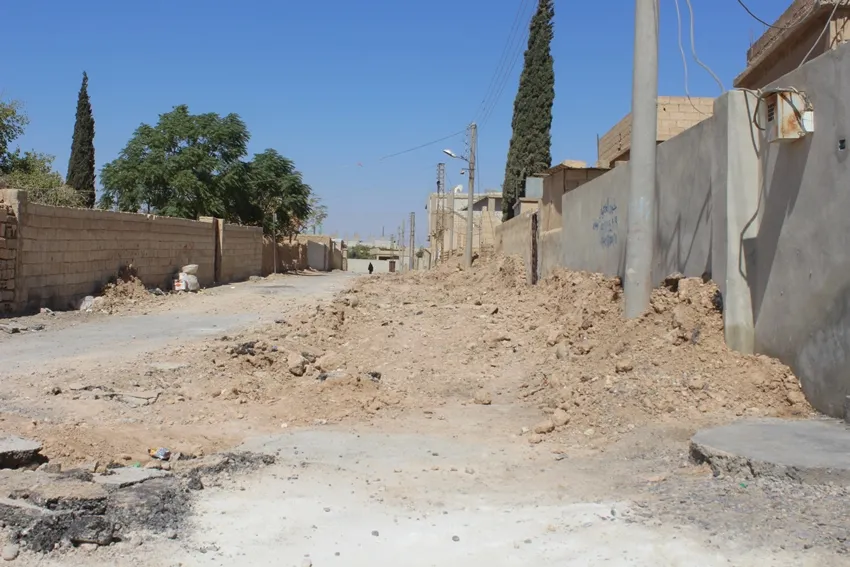 Sererastkirina kanalîzasyona Tebqayê berdewam e