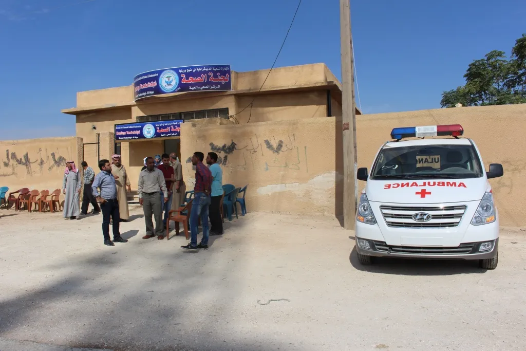 Li navçeya El-Heyê navendeke tenduristiyê vebû