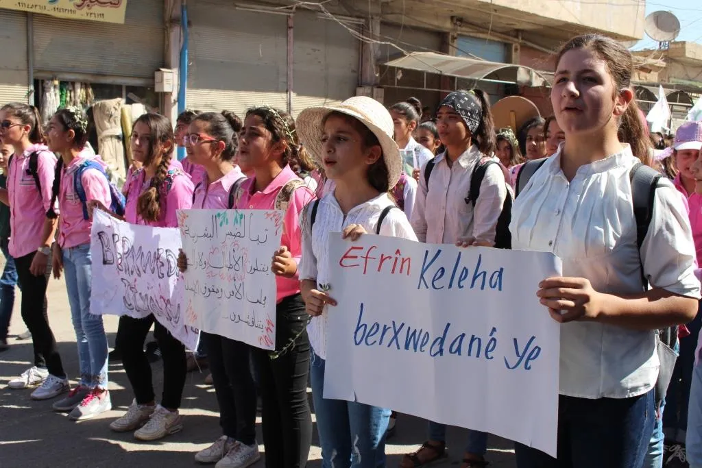 Şêniyên Amûdê: Efrîn Kurdistan e, ji dijmin re goristan e