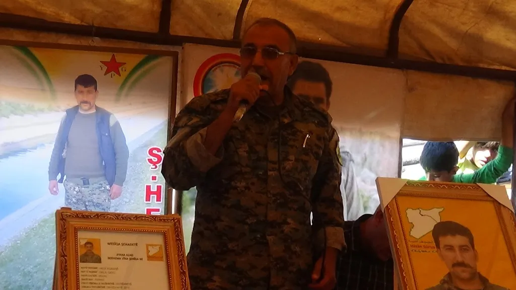 Sersaxî ji malbata şehîd Heqî Kobanê re hat xwestin