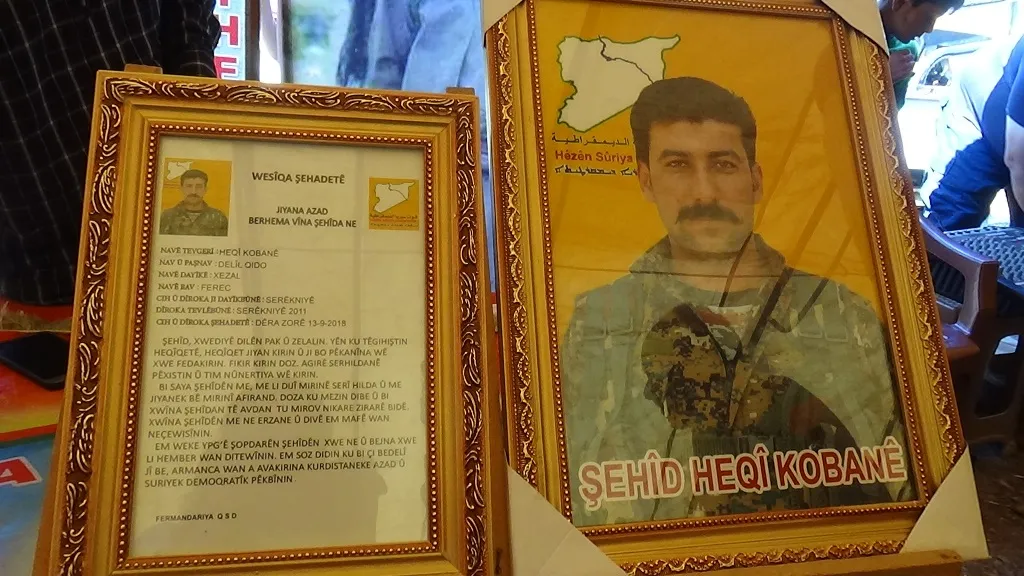 Sersaxî ji malbata şehîd Heqî Kobanê re hat xwestin