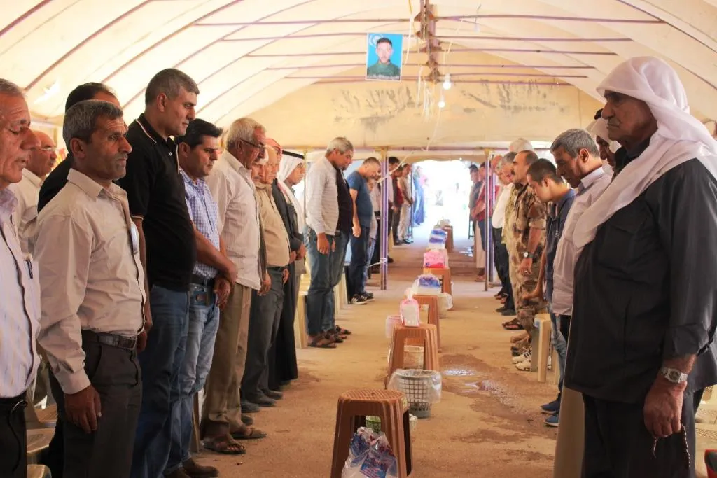 Sersaxî ji malbata şehîd Abdulfetah re hate xwestin