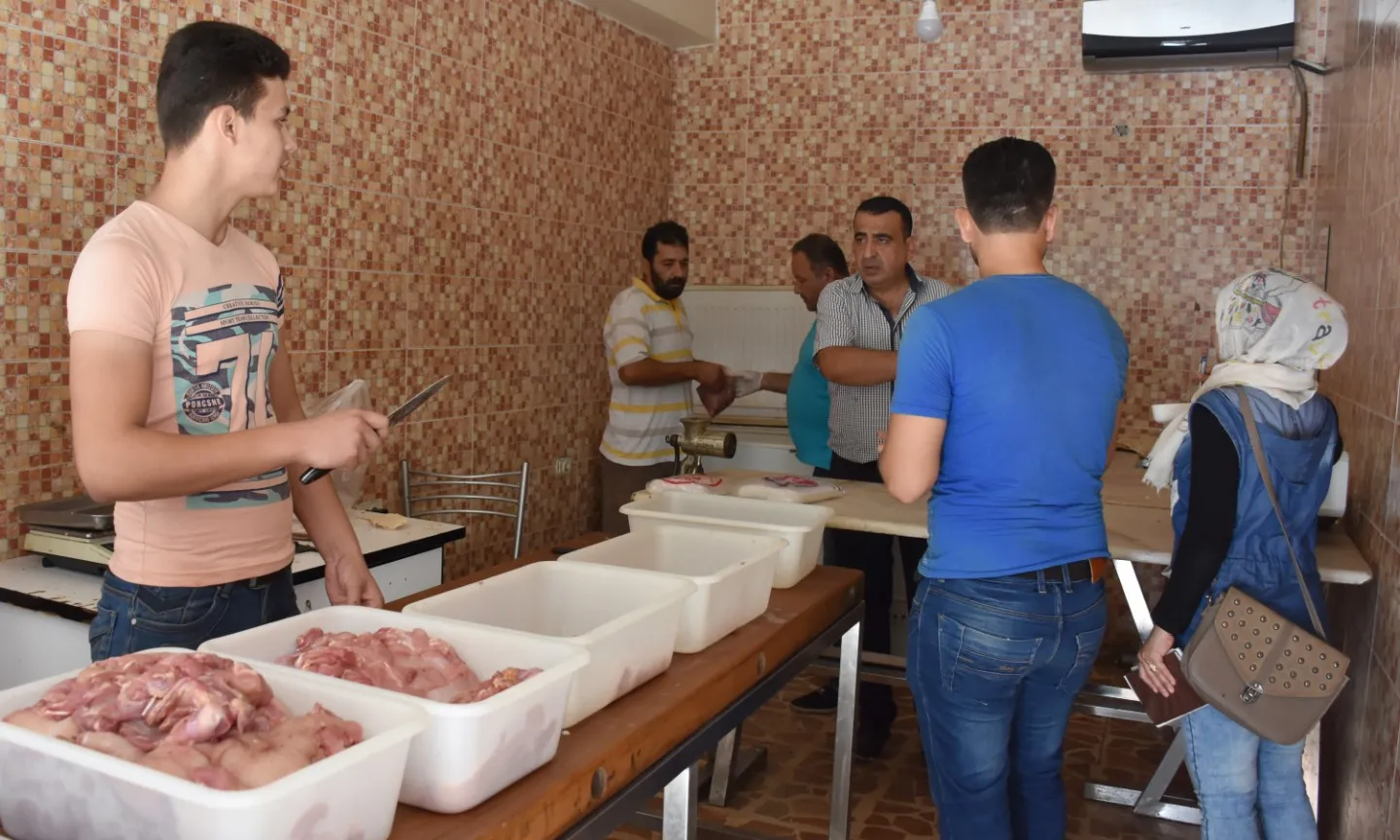 Komîteyên Şopandinê li sûkên Şêxmeqsûdê