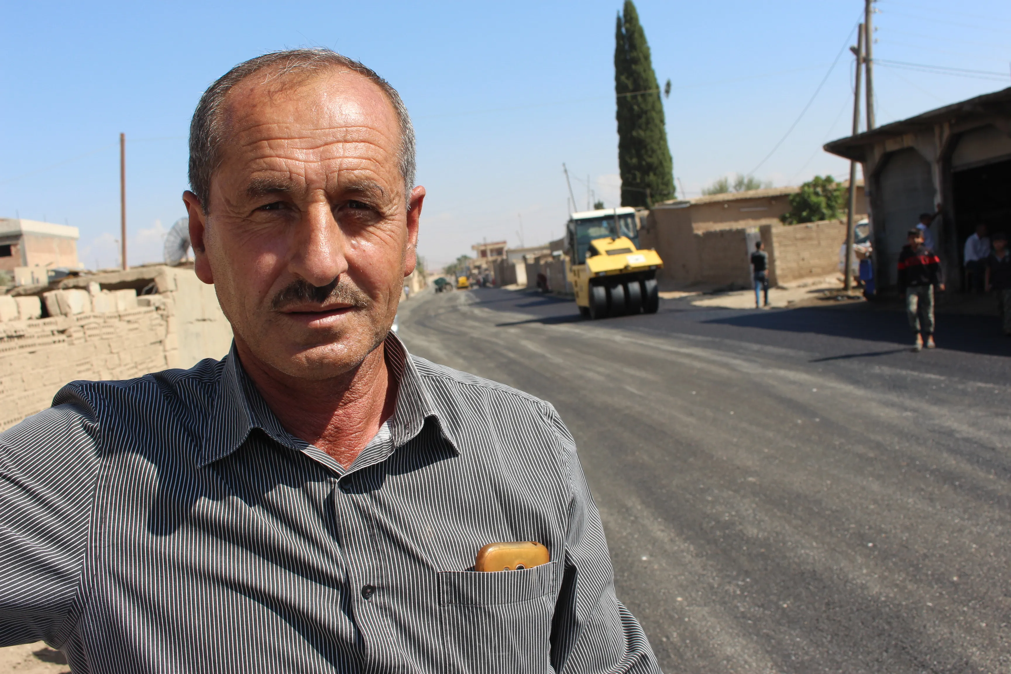 Şaredariya Tirbespiyê kolanan qîr dike