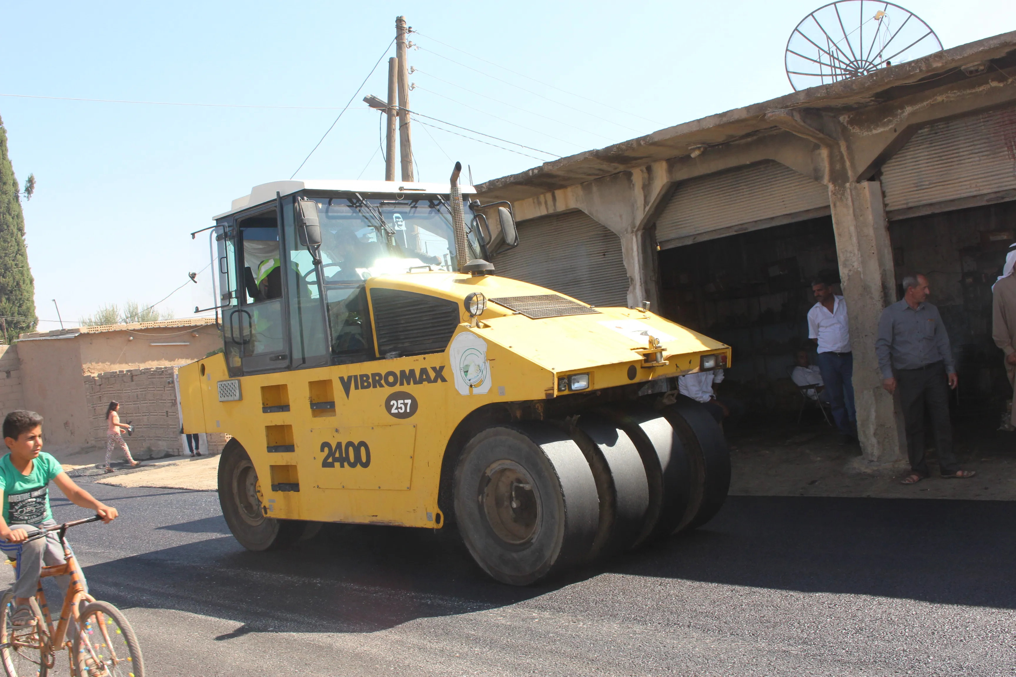 Şaredariya Tirbespiyê kolanan qîr dike