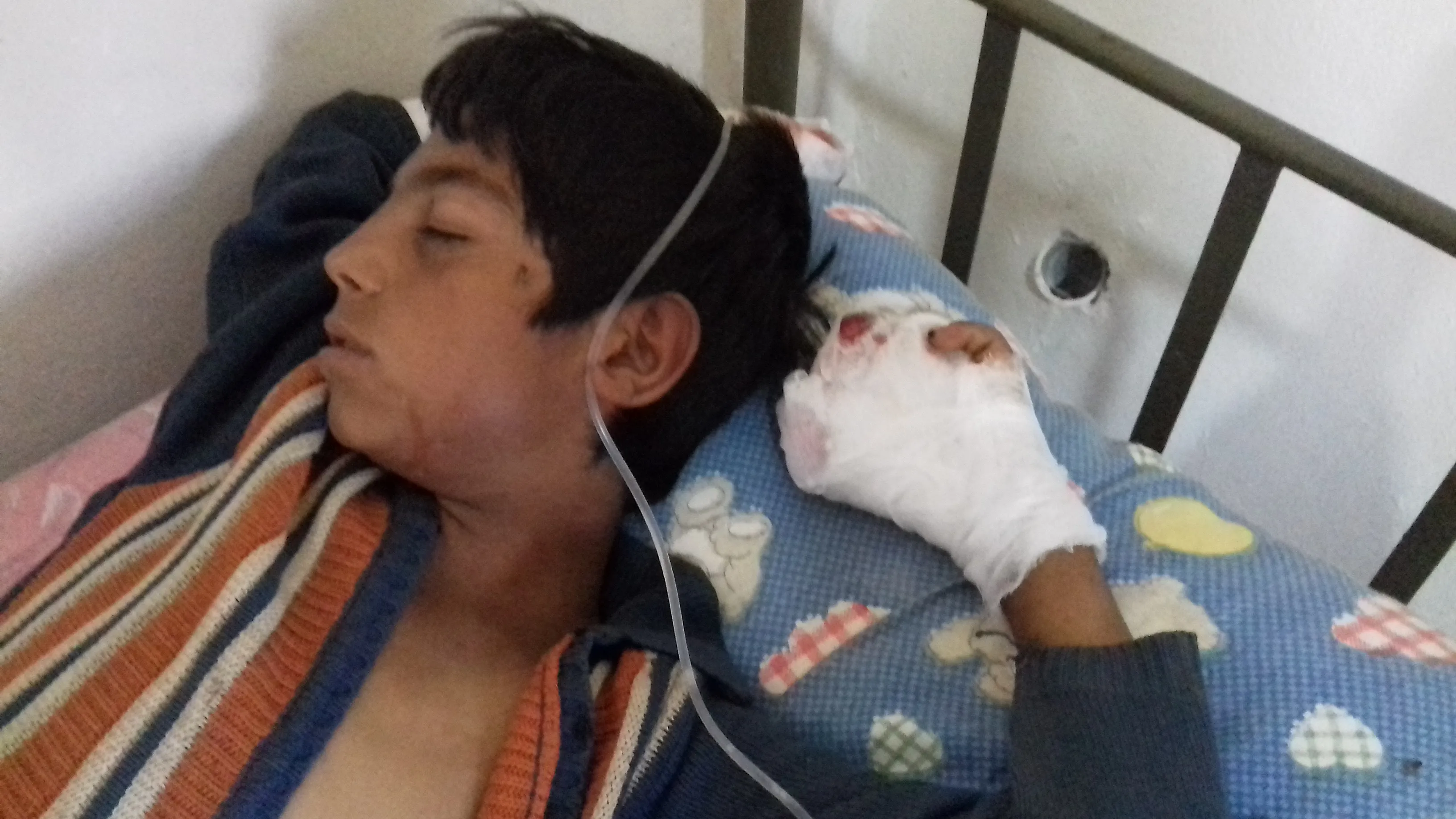 Li Şehbayê mayinek bi zarokekî Efrînê de teqiya