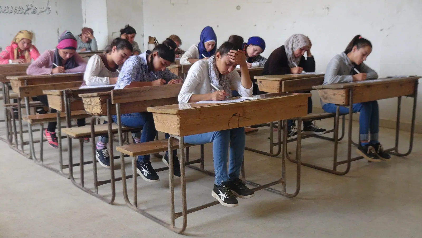 Xwendekarên zimanê kurdî dest bi ezmûnan kir