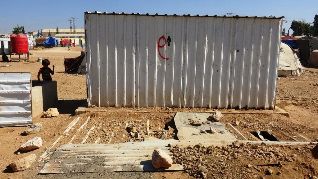 Ji ber xemsariyê li kampa Eyn Îsa zarokek mir