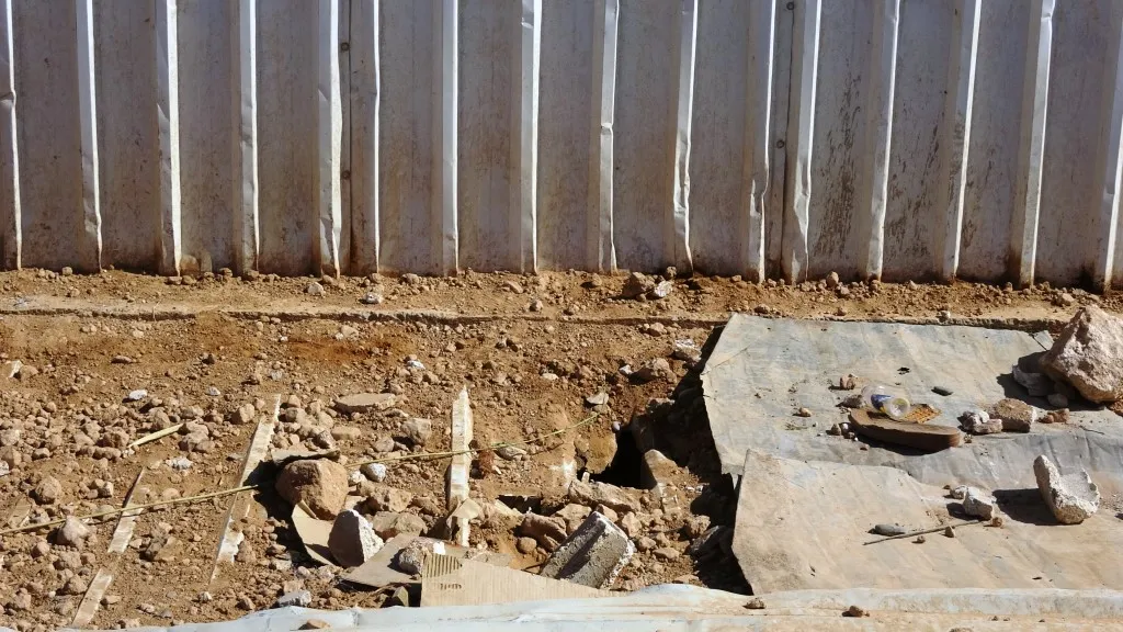 Ji ber xemsariyê li kampa Eyn Îsa zarokek mir
