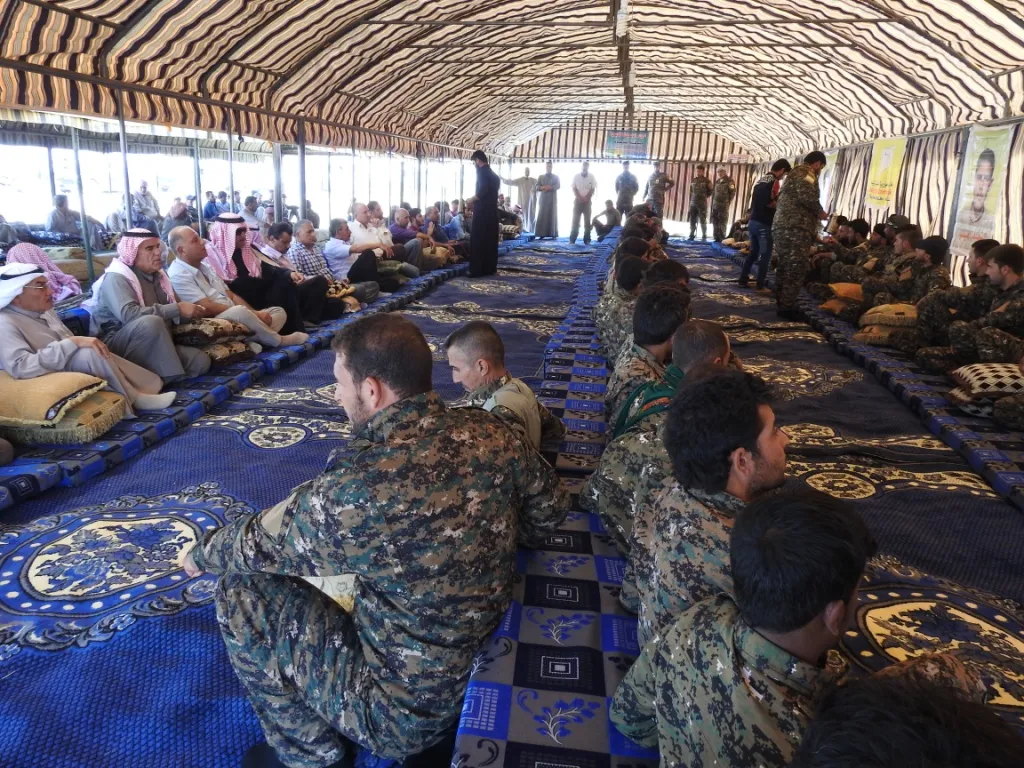 Welatiyên Girê Spî sersaxî ji malbata şehîd Ehmed Salih re xwest