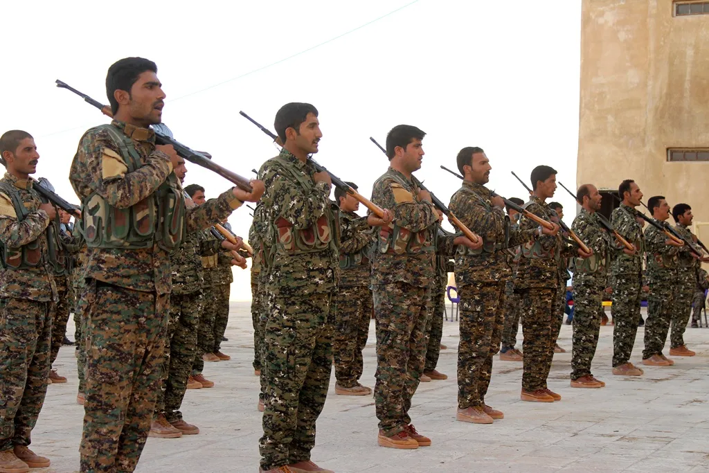 Akademiya Şehîd Mûsa El-Nezal yekemîn dewreya hêzên taybet bi dawî kir