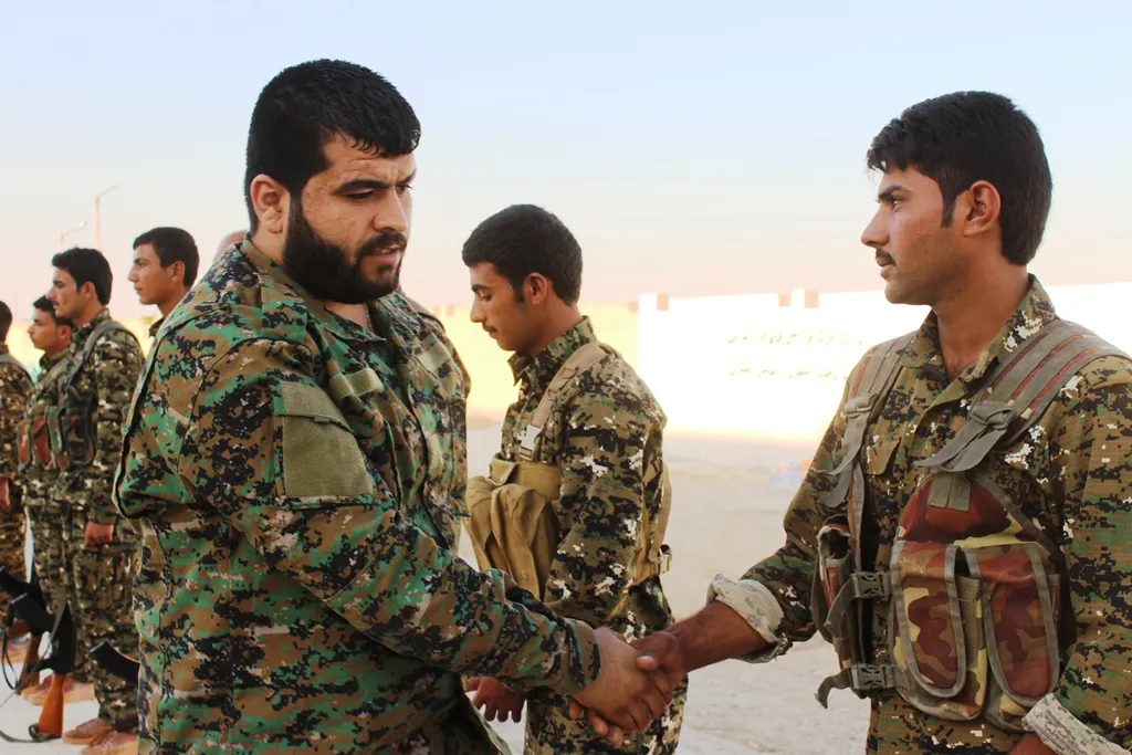 Akademiya Şehîd Mûsa El-Nezal yekemîn dewreya hêzên taybet bi dawî kir
