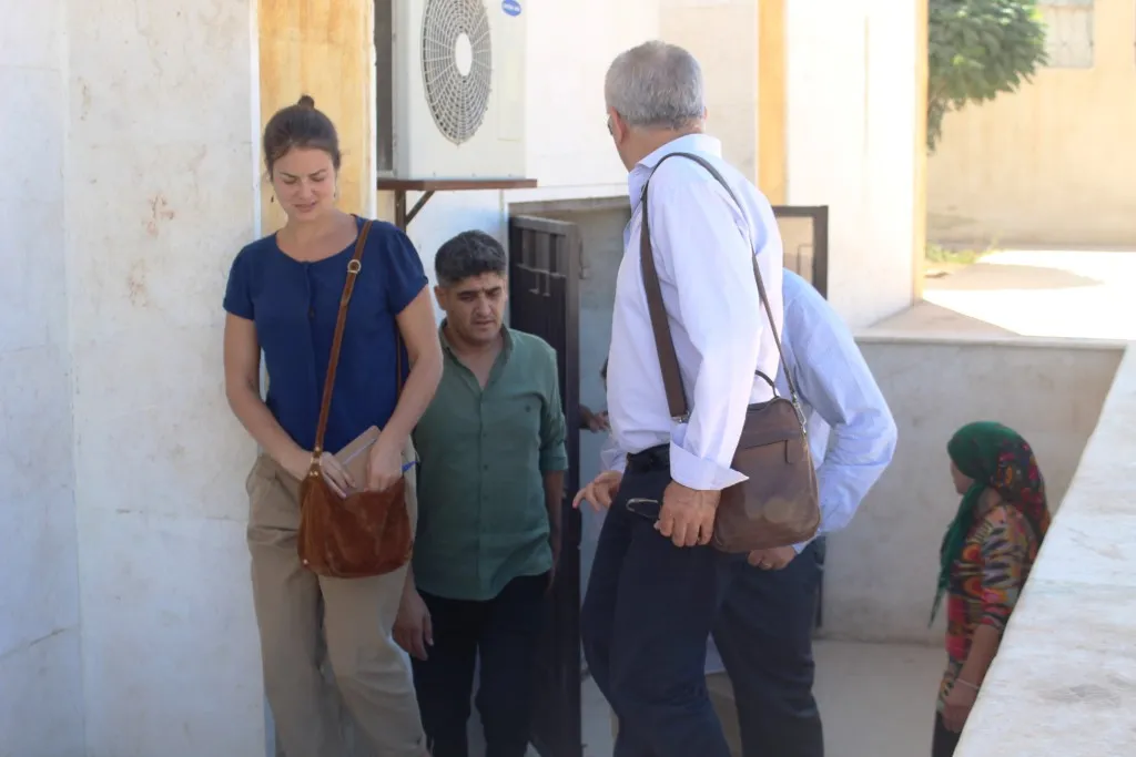 Rêxistineke Fransayê serdana Kobanê kir