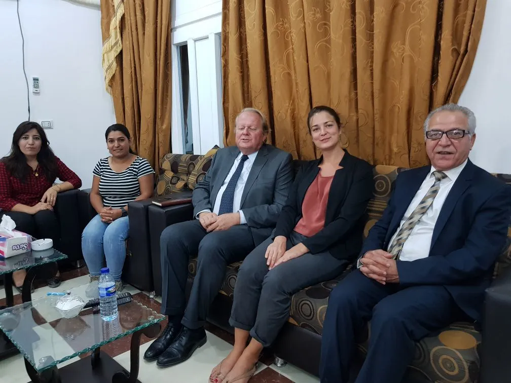 Rêxistineke Fransayê serdana Kobanê kir