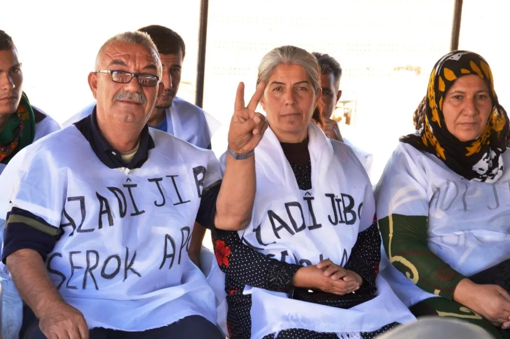 Li Amûdê ji bo azadiya Ocalan girêva birçîbûnê