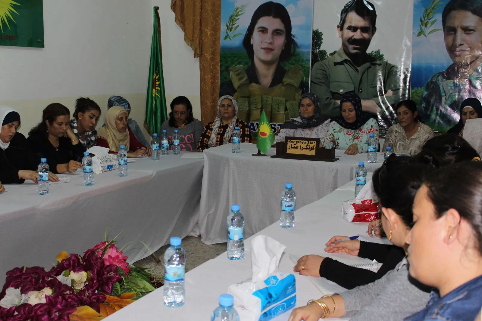Azadiya Ocalan û hesabxwestina ji dagirkeriya Tirkiyê re mijara civînê bû