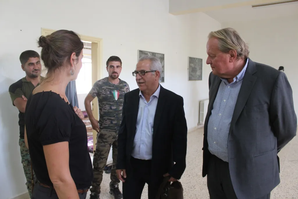 Rêxistina Fransî piştî Kobanê serdana Dirbêsiyê kir