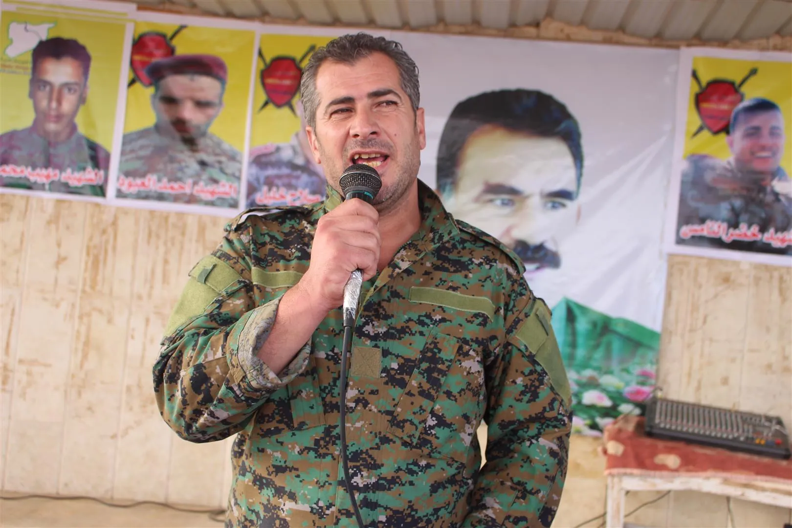 Cenazeyê 3 şervanên QSD’ê bi merasîmekê hatin veşartin