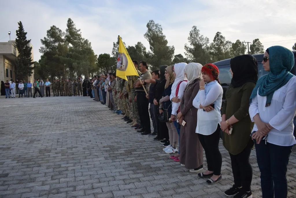 Li Minbicê şehîdên têkoşîna azadiyê hatin bi bîranîn