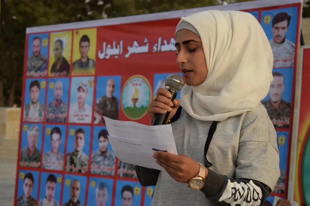 Li Minbicê şehîdên têkoşîna azadiyê hatin bi bîranîn