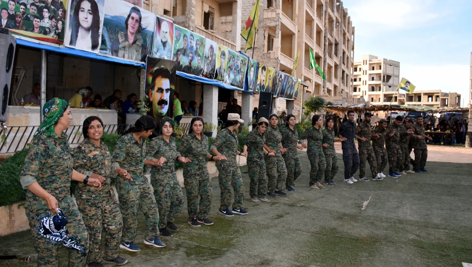 Li Helebê dewreyeke nû ya şervanên YPG`ê bi dawî bû       