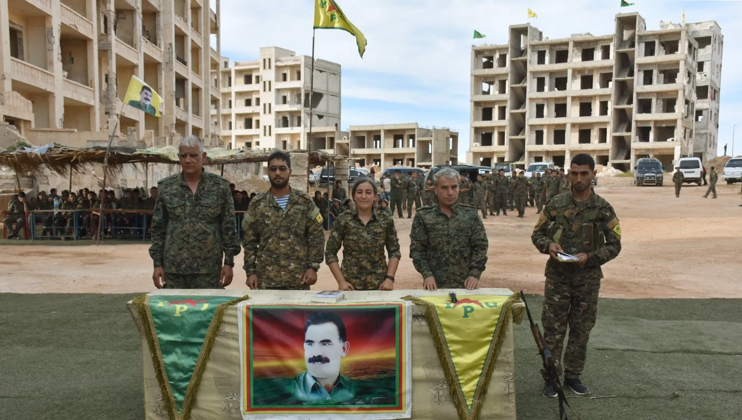 Li Helebê dewreyeke nû ya şervanên YPG`ê bi dawî bû       