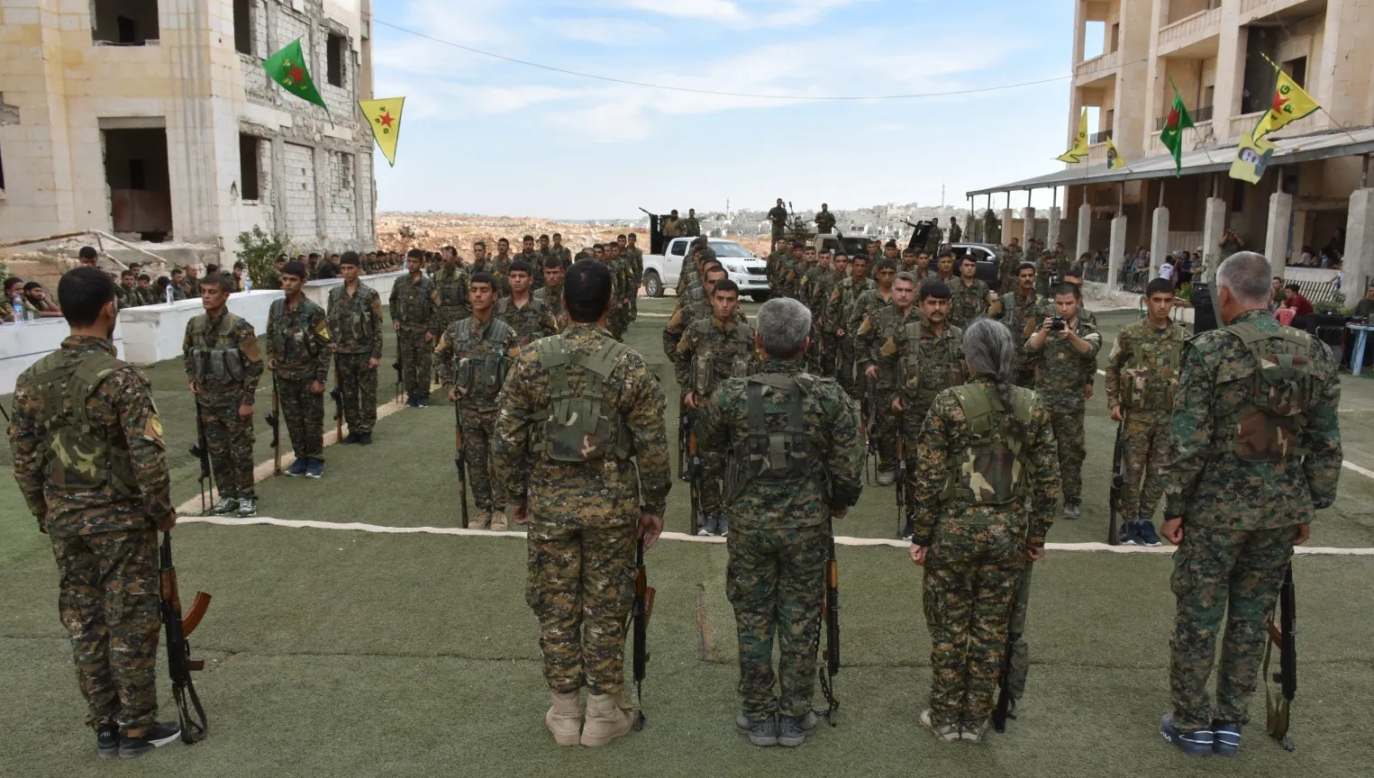 Li Helebê dewreyeke nû ya şervanên YPG`ê bi dawî bû       
