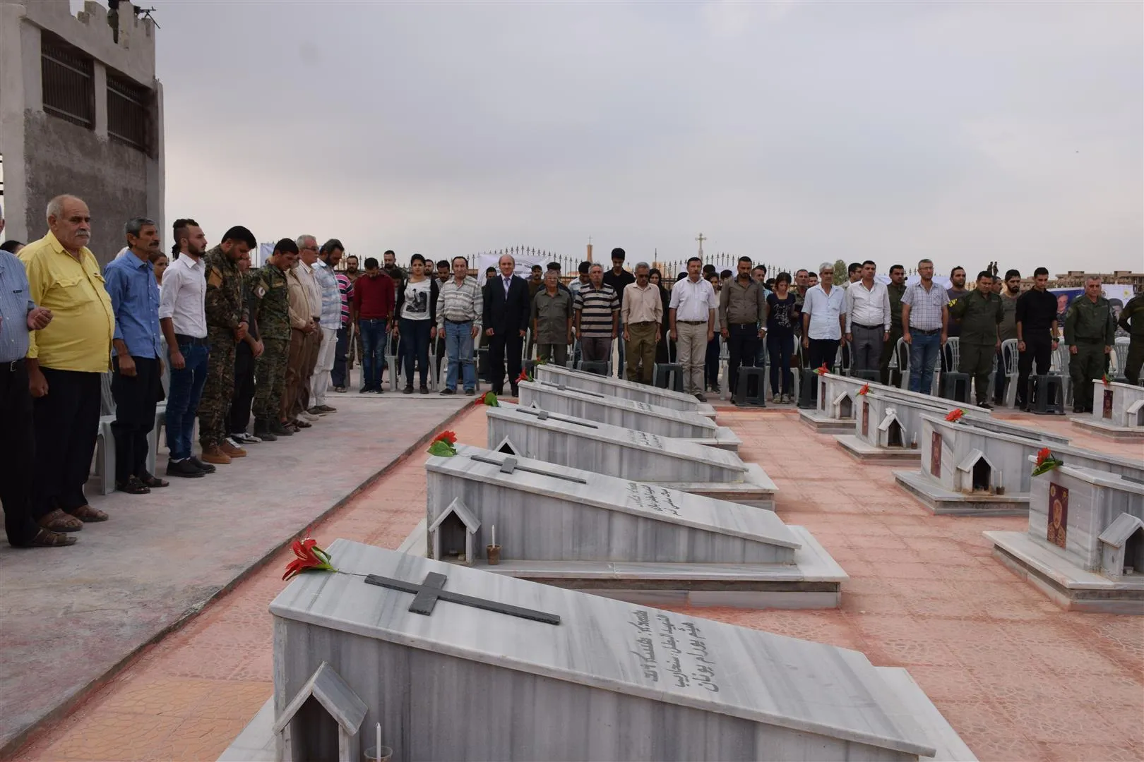 Li Hesekê şehîdên Suryan hatin bi bîranîn