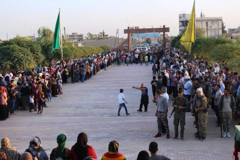 Şervanê QSD‘ê Zagros bi merasîmeke girseyî hate veşartin