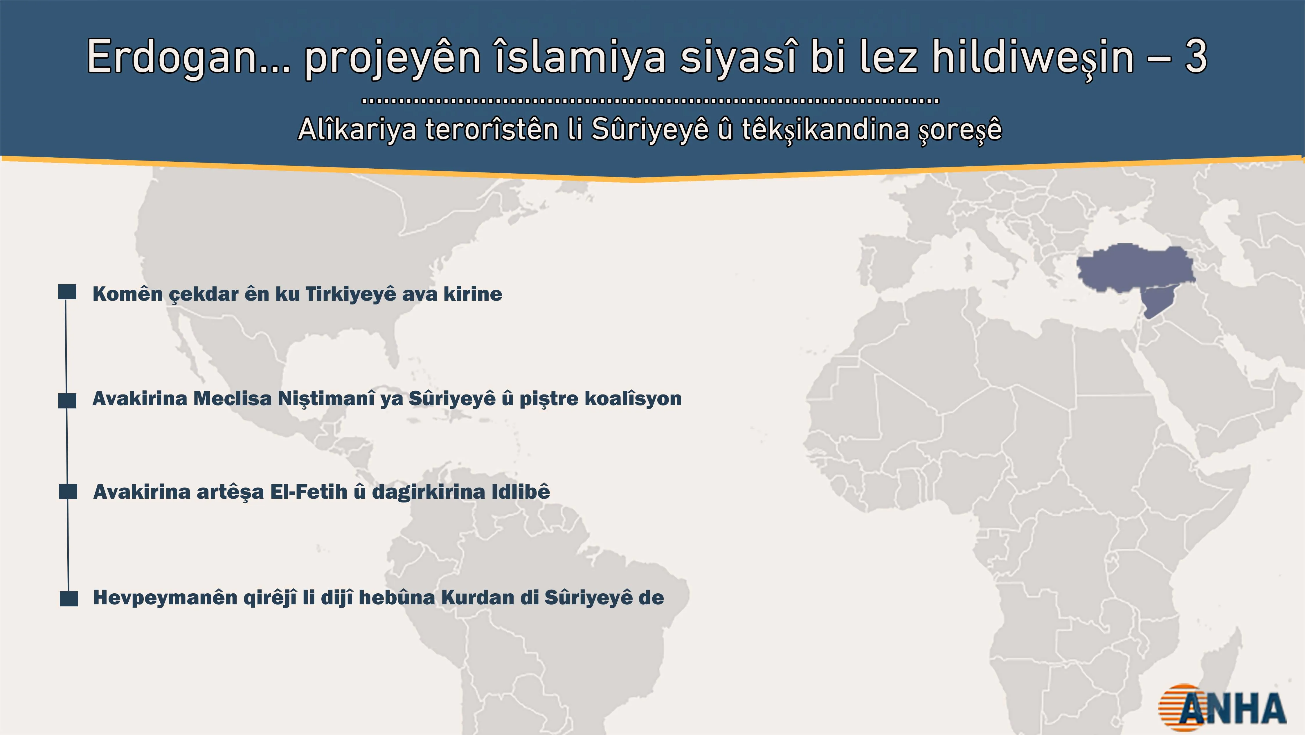 Erdogan.. projeyên îslamiya siyasî bi lez hildiweşin – 3
