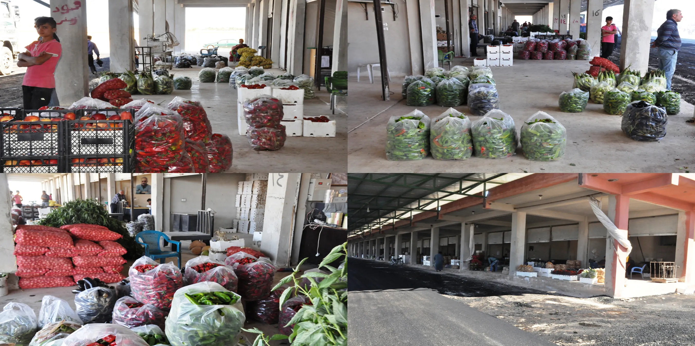 Piştî 4 salan Sûk El-Hal a Kobanê wekî berê lê hat