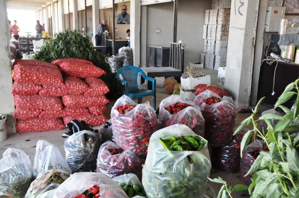 Piştî 4 salan Sûk El-Hal a Kobanê wekî berê lê hat