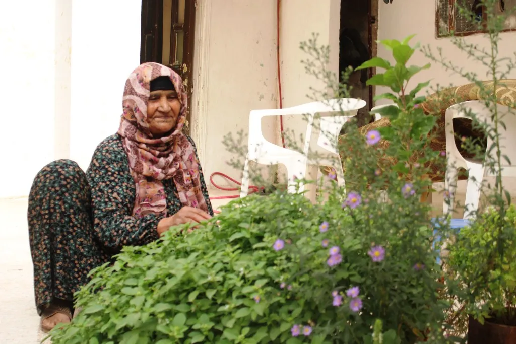 Li Kobanê maleke dîrokî û tê de kal û pîrek