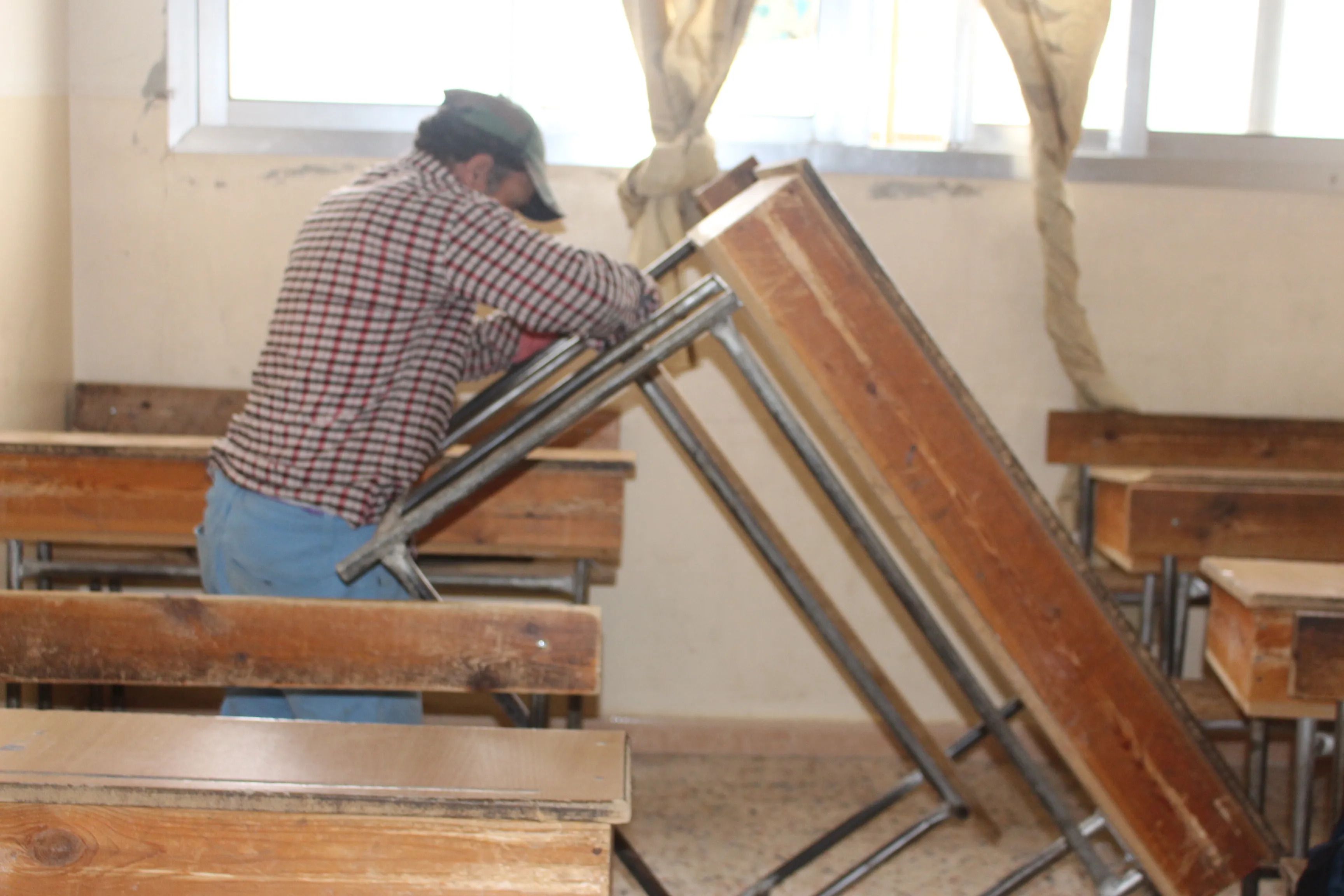 Xebatên Komîteya Rêveberiya Dibistanan a Tirbespiyê