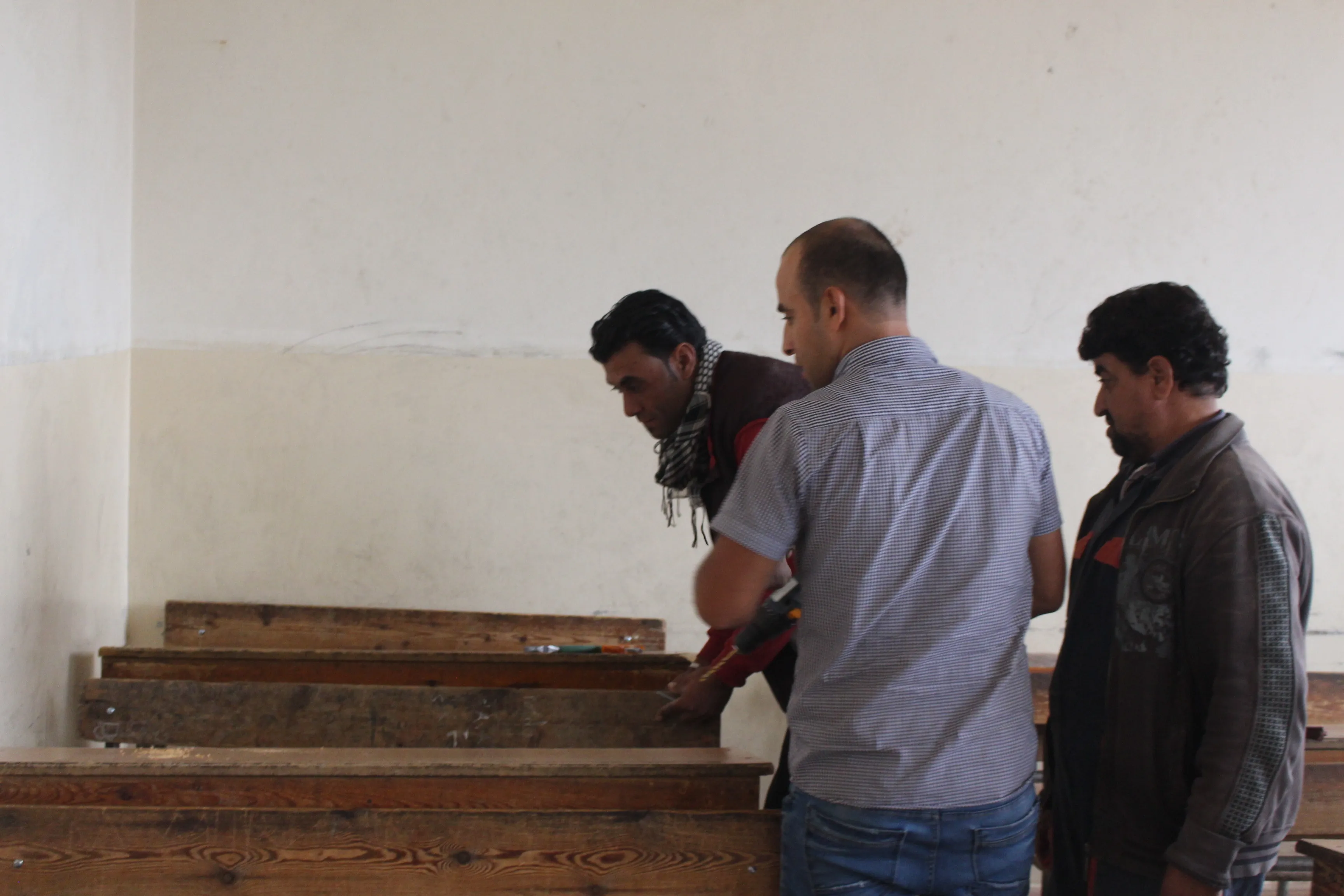 Xebatên Komîteya Rêveberiya Dibistanan a Tirbespiyê