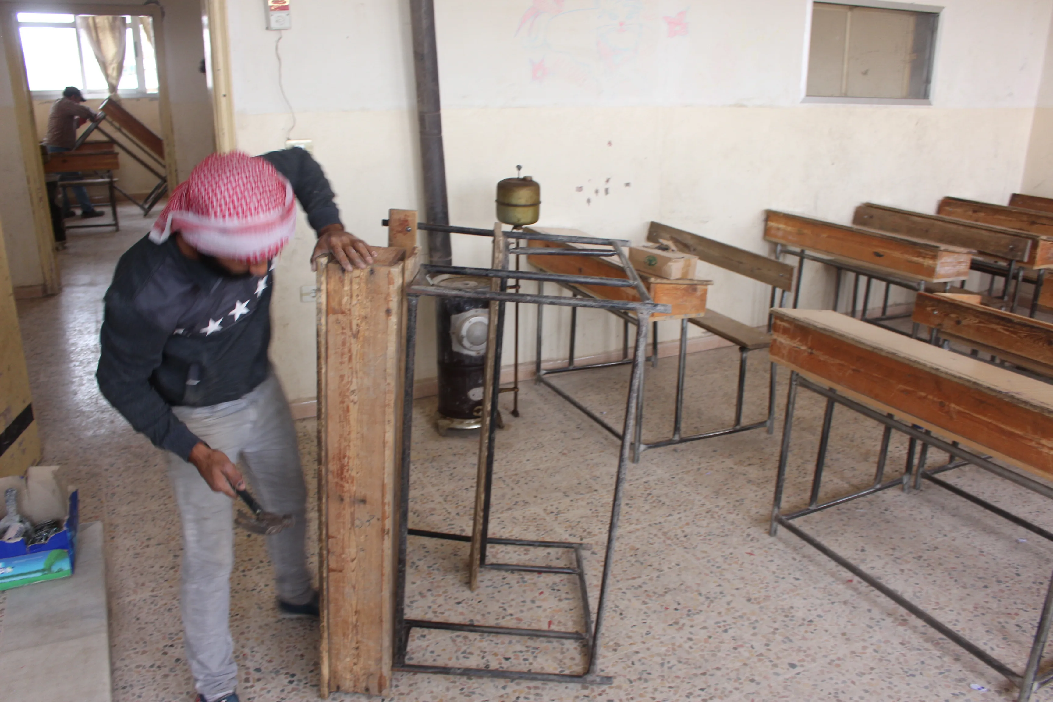 Xebatên Komîteya Rêveberiya Dibistanan a Tirbespiyê