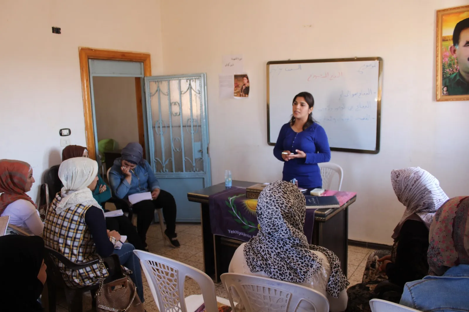 Jinên Şehbayê ji bo bilindkirina asta xwe ya fikrî dixebitin