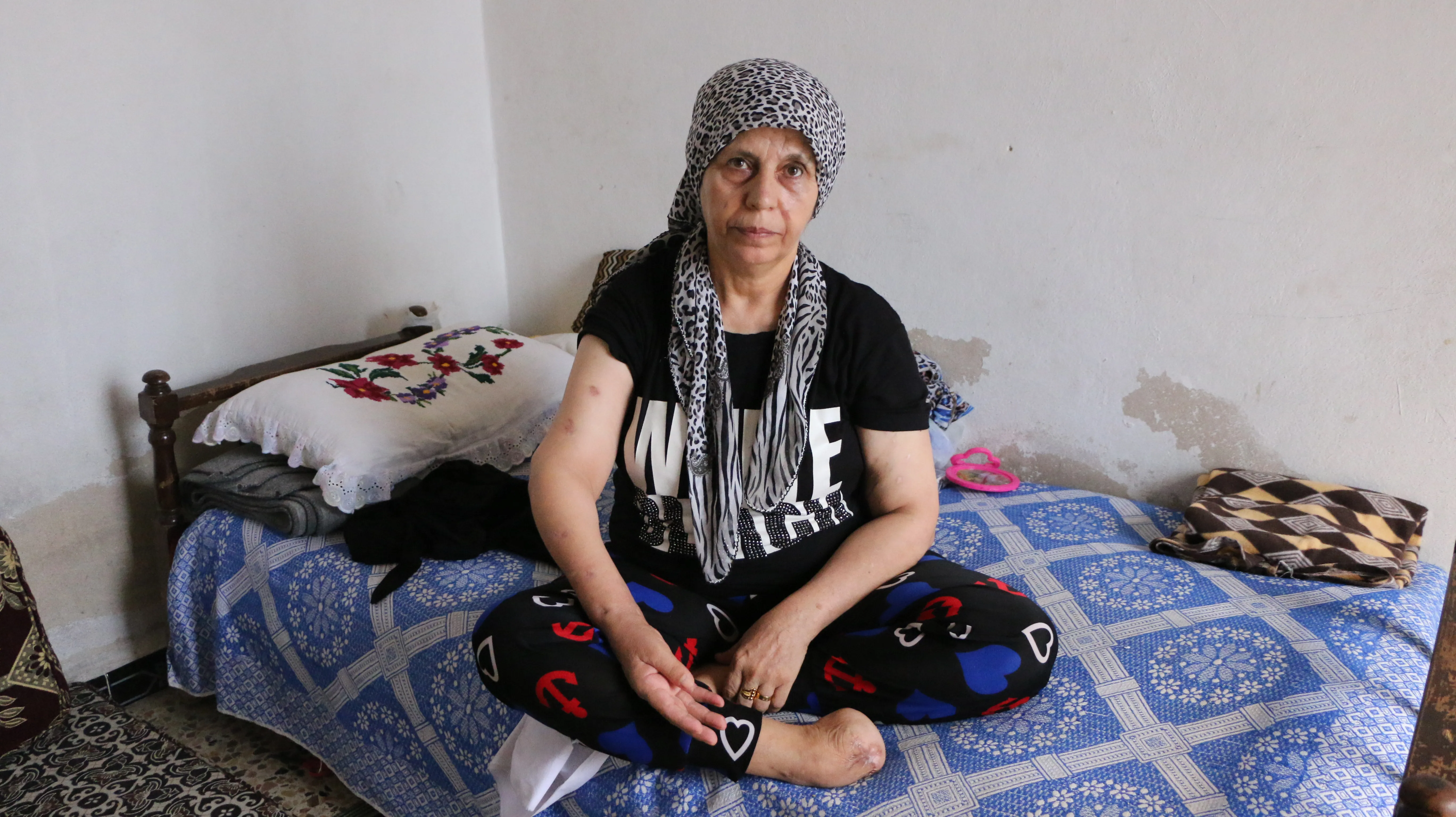 Ji ber mayina çeteyan ji lingê xwe bû